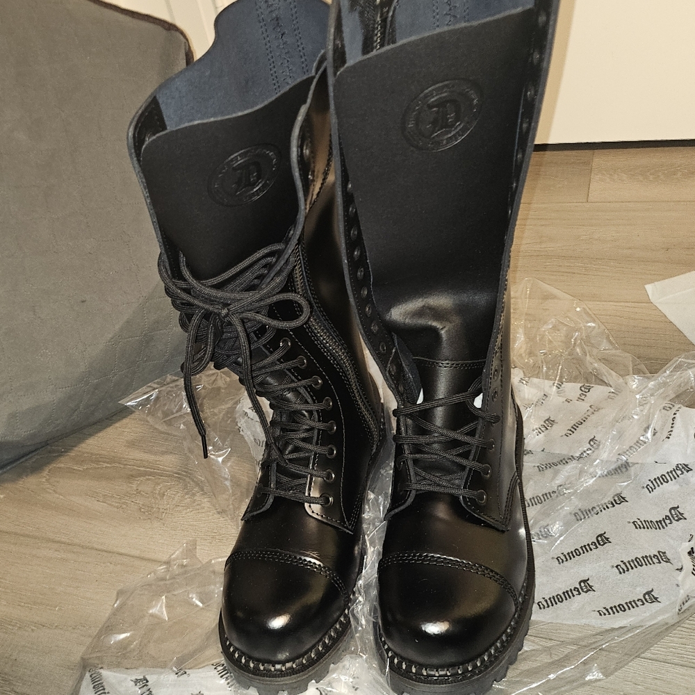 Demonia Black Gothic Boots